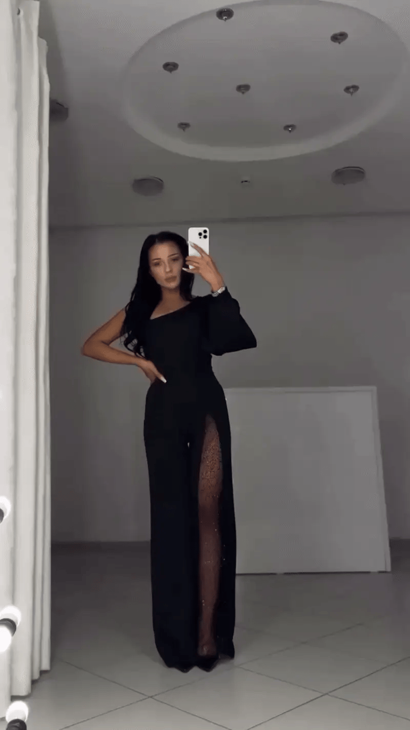 ARTÉMIS™ | COMBINAISON ÉLÉGANTE ASYMÉTRIQUE POUR FEMMES