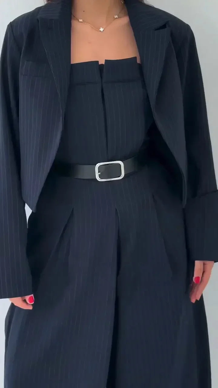 DANIÈLE™ | COMBINAISON BUSTIER AVEC VESTE