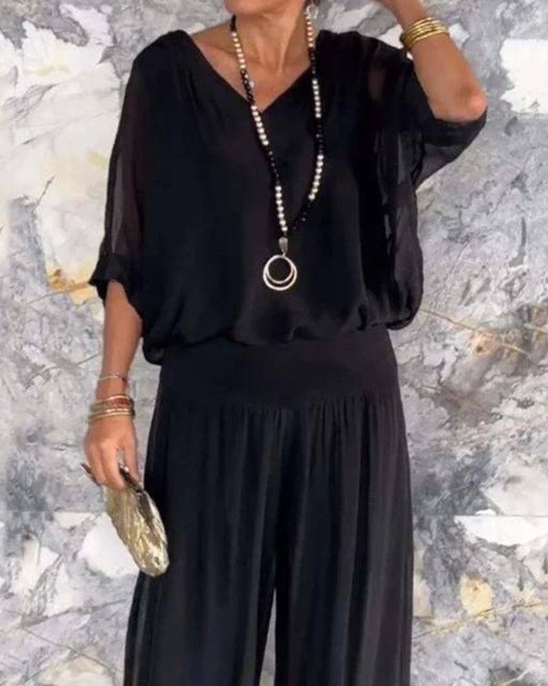 DANIÈLE™ | ENSEMBLE FLUIDE ÉLÉGANT